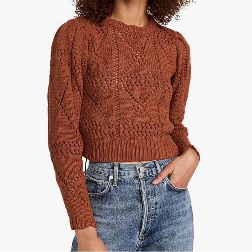 MINKPINK Cara Crochet Sweater